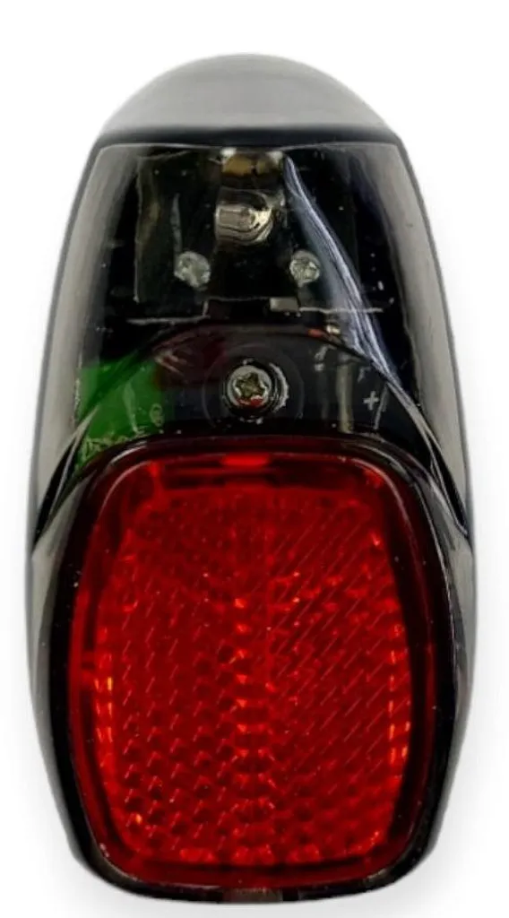 Xtrabike Garde-boue Arrière Rétro Léger avec 1 LED Intégrée pour Vélo