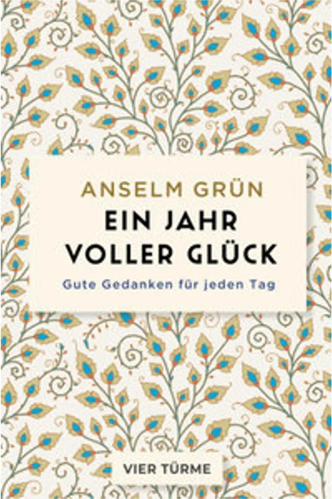 Journal de bord Ein Jahr voller Glück avec couverture rigide et dorures