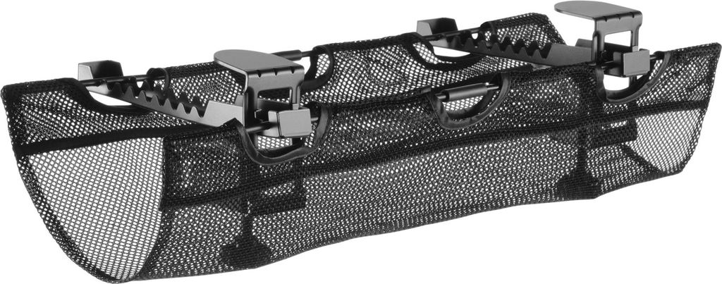 InLine Ablagenetz für Untertisch-Montage, schwarz, Schwarz, 610 mm, 240 mm, 160 mm, 777 g, 115 mm
