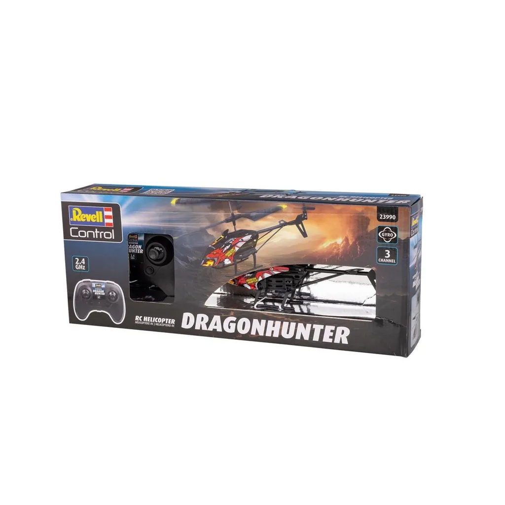 Hélicoptère télécommandé Dragon Hunter Revell Jouet Vol Intérieur - 9