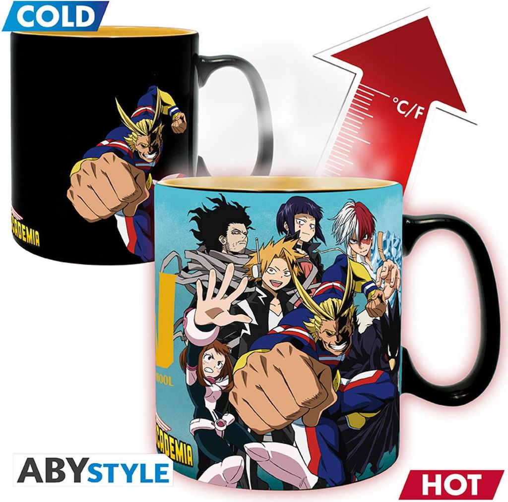 MY HERO ACADEMIA - Tasse Heat Change - 460 ml - Group - box
