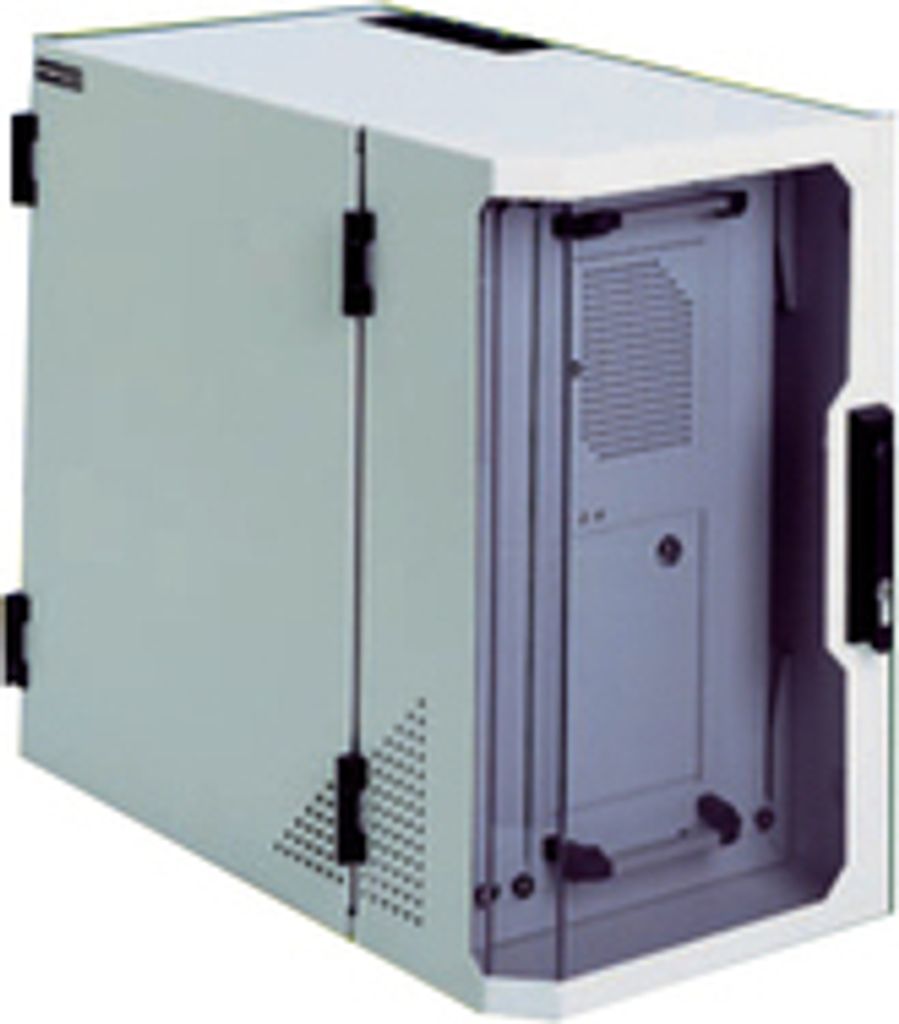 APRA Apranet VARI 2000 19" Wall-Mounted Enclosure 4U - Wandmontiertes Regal - 4U - Grau