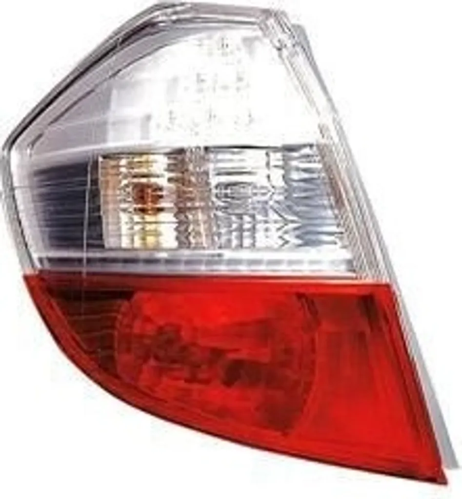 Feu arrière gauche robuste pour HONDA Jazz III - Finition Crystal Red