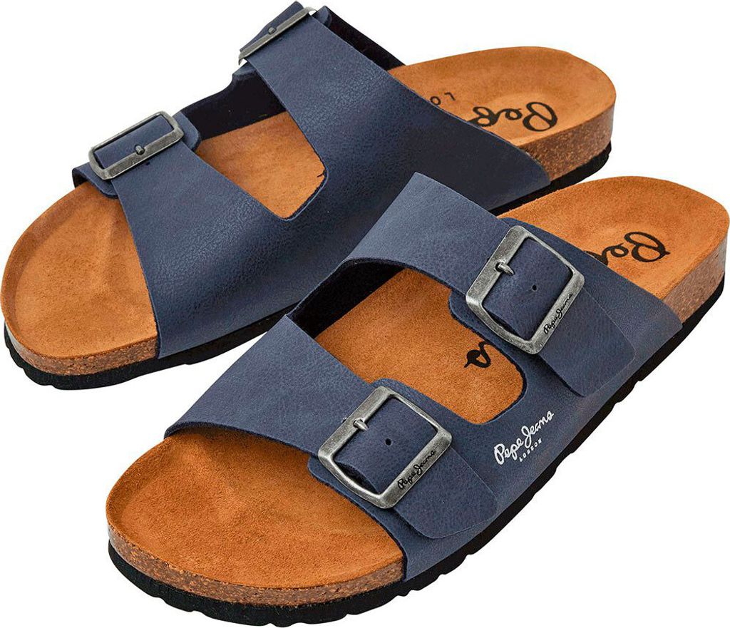 Pepe Jeans Double Chicago Sandalen Blau EU 43 Mann Blau EU 43
