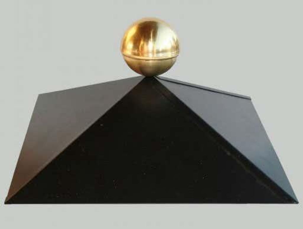 PGH 4-Eck Dachhaube mit Kugel Zubehör Produktbild 