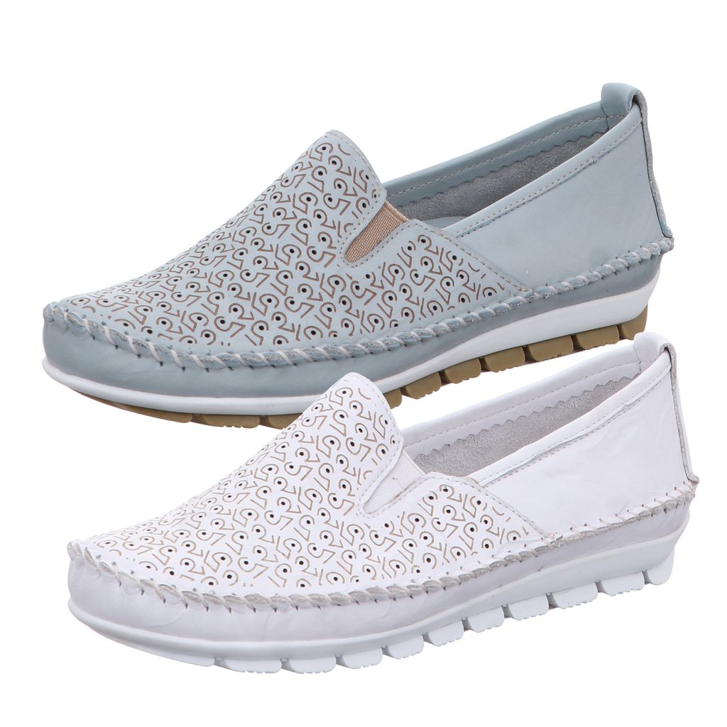 CALEBGAR Damen Ballerinas & Loafer - Bequeme Slipper Mit Fußgewölbestütze