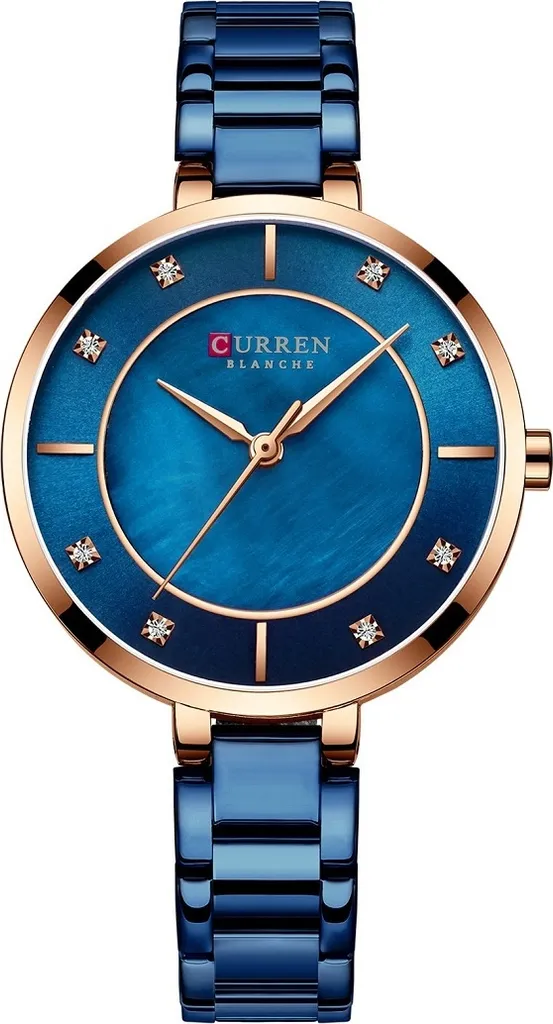 Orologio CURREN Diamond Blu KP14364: Il Regalo Ideale per Lei