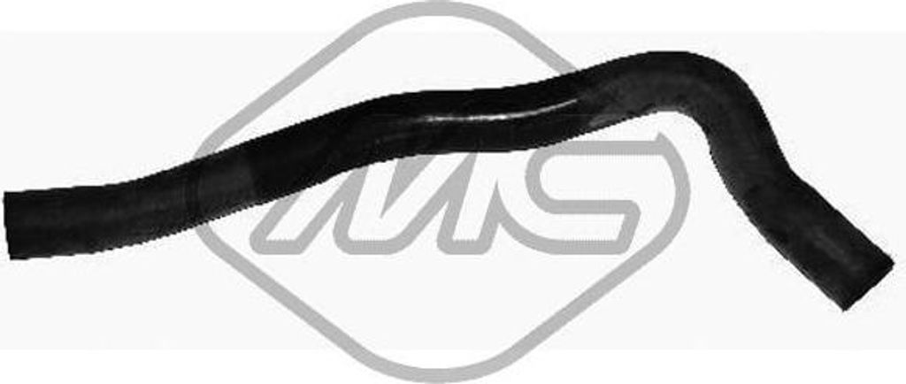 Metalcaucho 8992 Kühlerschlauch OE 1337554 kompatibel mit Astra G, Zafira