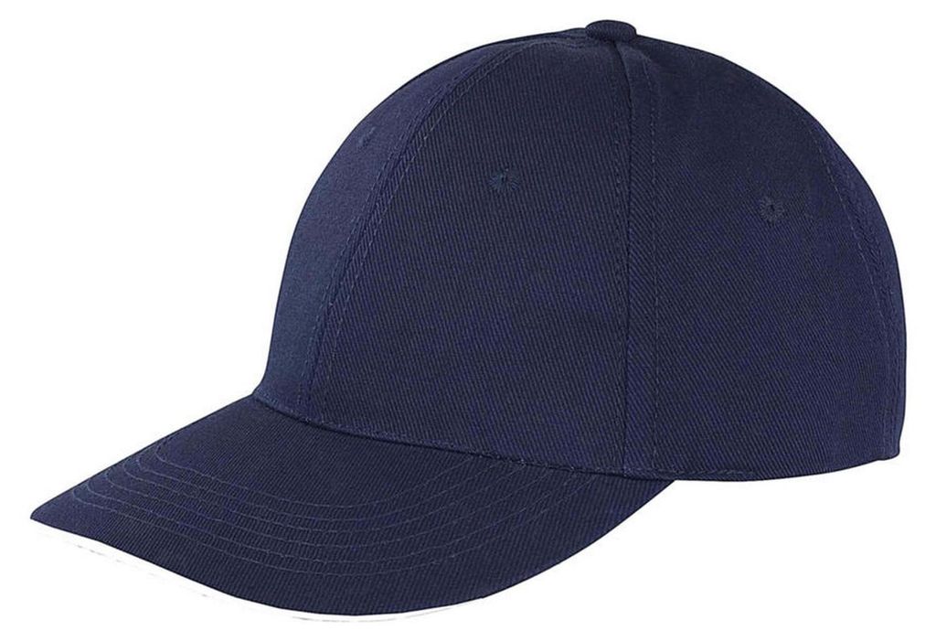 Result Core Uni Memphis Sandwich Schirmmütze FK621 (Einheitsgröße) (Marineblau/Weiß)