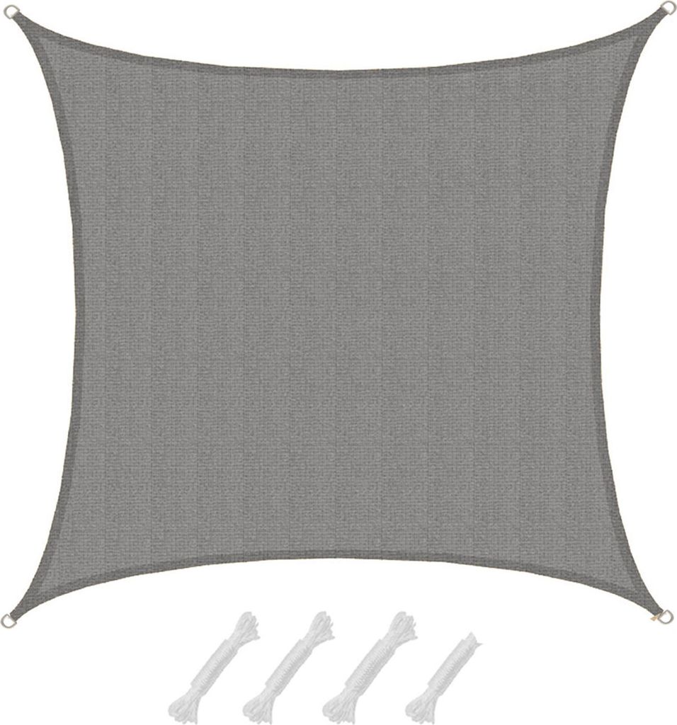 UV Sonnensegel Wasserdurchlässig 5x5 - Viereckig - Produktbild 