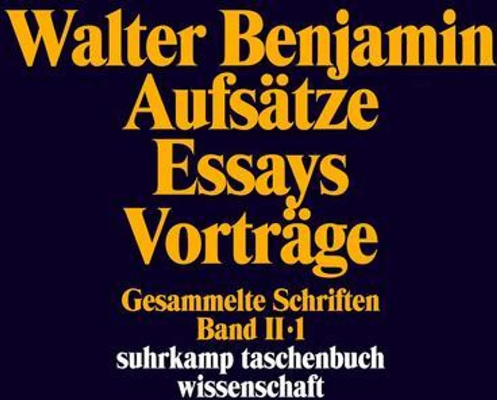 Gesammelte Schriften II - Recueil d'essais et conférences en allemand