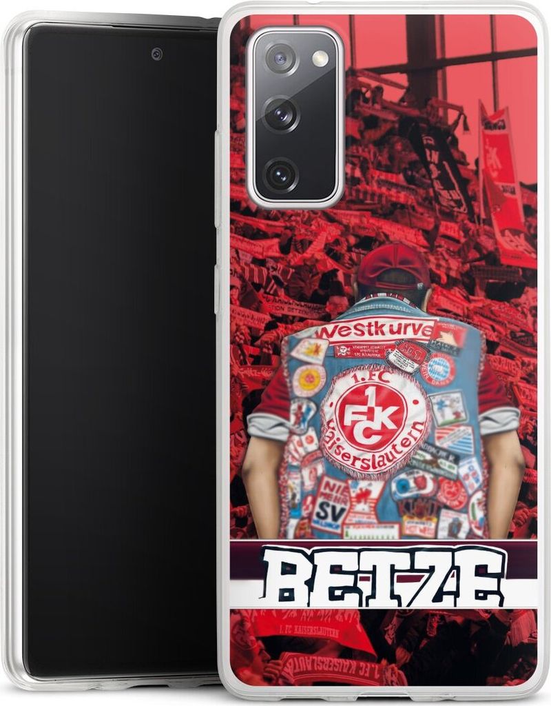 DeinDesign Slim Hülle für Samsung Galaxy S20 FE Silikon Case Ultra Dünn Handyhülle 1. FC Kaiserslautern 1. FCK Offizielles Lizenzprodukt