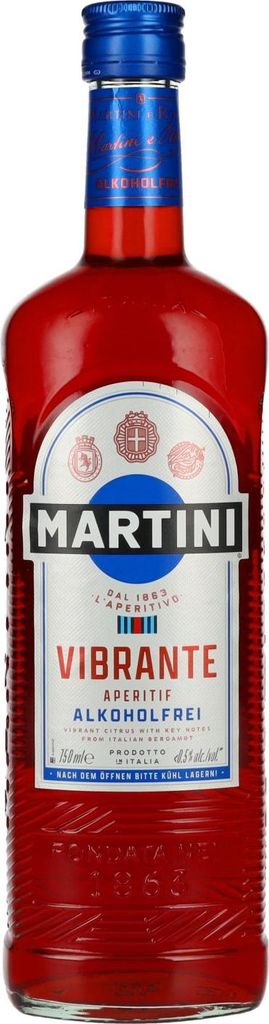 Martini Vibrante Alkoholfrei 750ml 0,5% Vol. Produktbild 