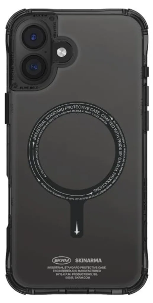 Skinarma Saido iPhone 16 Magnetica Nero - Disponibilità Limitata