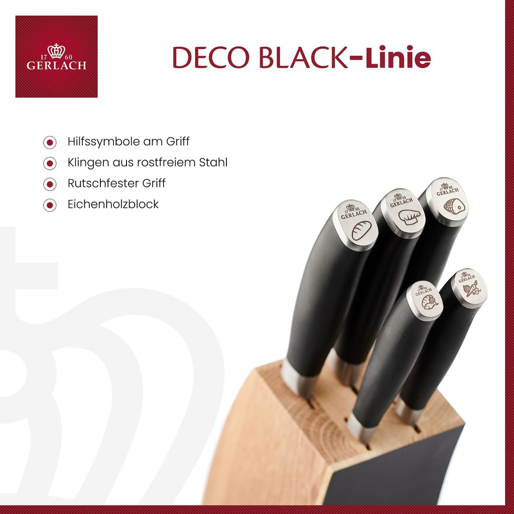 Gerlach G02 0984M ZENB 05PU S5S1 01   Set de couteaux de bloc de
