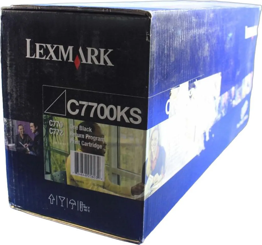 Toner Lexmark C7700KS noir sans traces pour imprimante série C770
