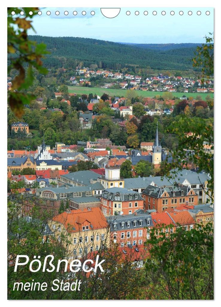Pößneck - meine Stadt (Wandkalender 2027 DIN A4 hoch), CALVENDO Monatskalender