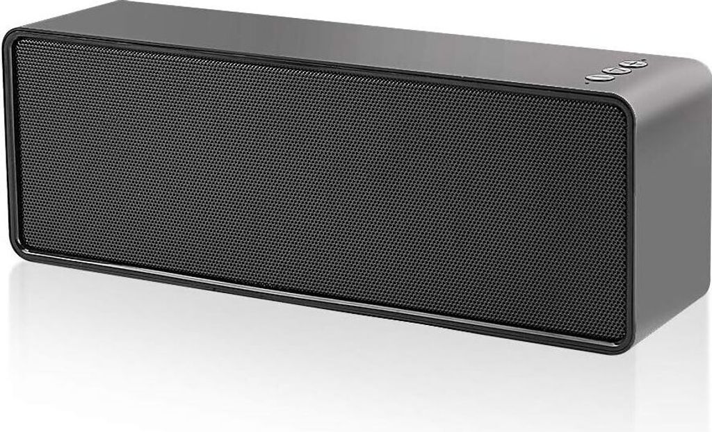 Bluetooth Lautsprecher mit Extra Bass, Musikbox Bluetooth BoxSchwarz