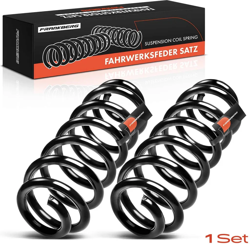 Jeu de Ressorts Hélicoïdaux Arrière pour VW Sharan et Seat Alhambra 7N