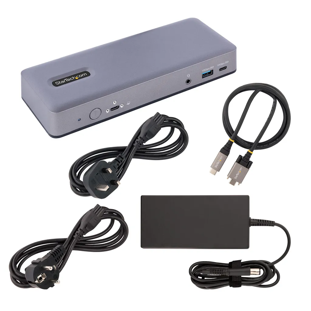 StarTech.com Station d'accueil USB-C Multi-écrans HDMI DP Alt Mode 4K - 6
