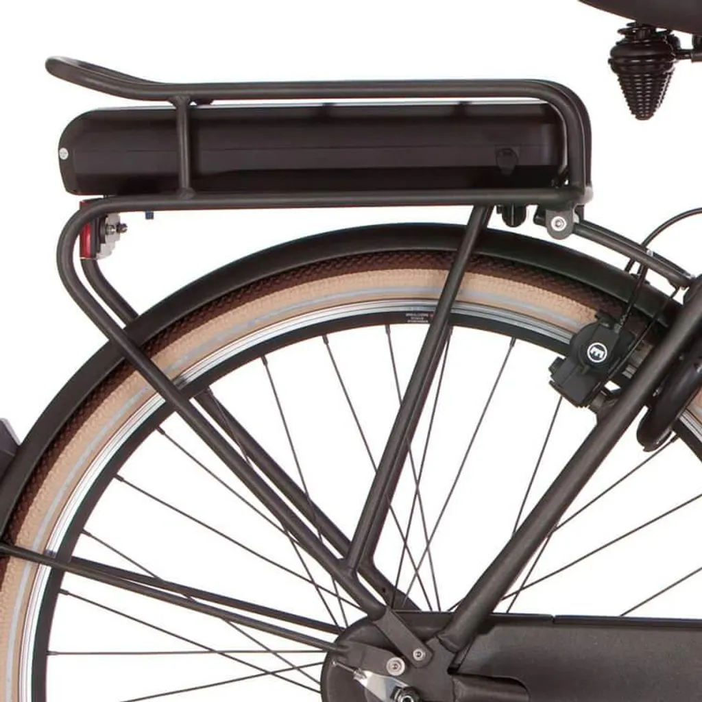 Porte-bagages vélo électrique Cortina E-U4 Bafang en métal 130 mm