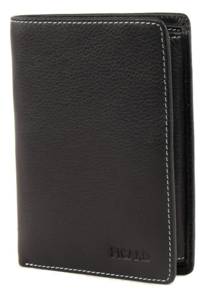 Porte-monnaie PICARD Diego noir : l'accessoire business chic pratique