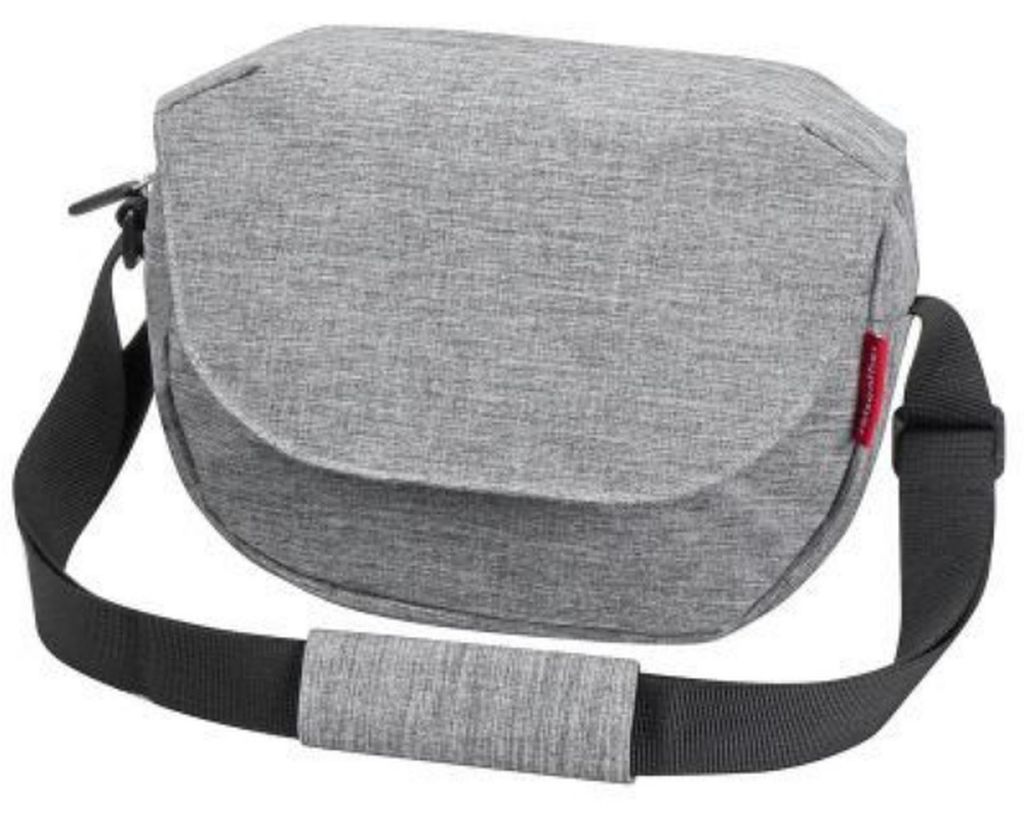Klickfix Funbag Lenkertasche Grau  Grau One Size Produktbild 