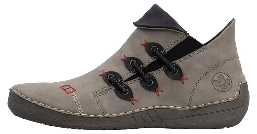 Rieker Damen Stiefeletten Boho Boots Umgeschlag-Einstieg Produktbild 