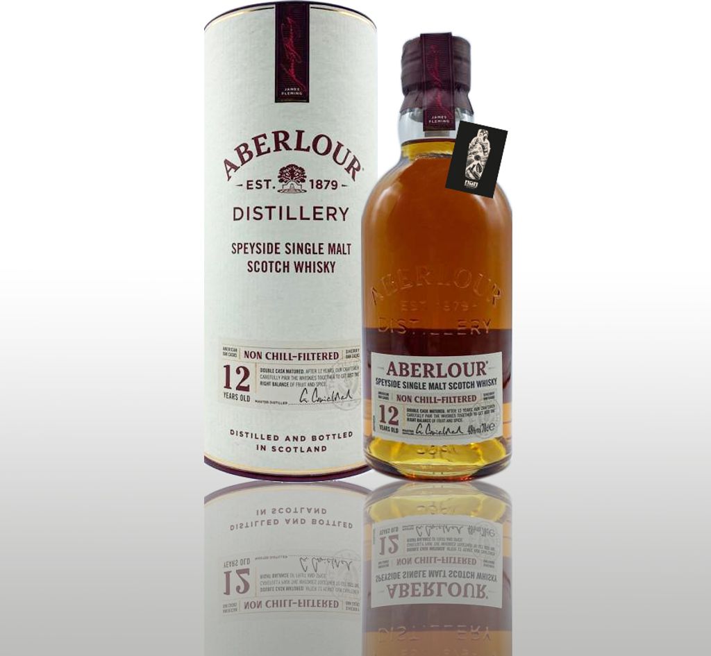 Aberlour 12 YEARS NON CHILL FILTERED 0,7L (48% vol.)- [Enthält Sulfite]