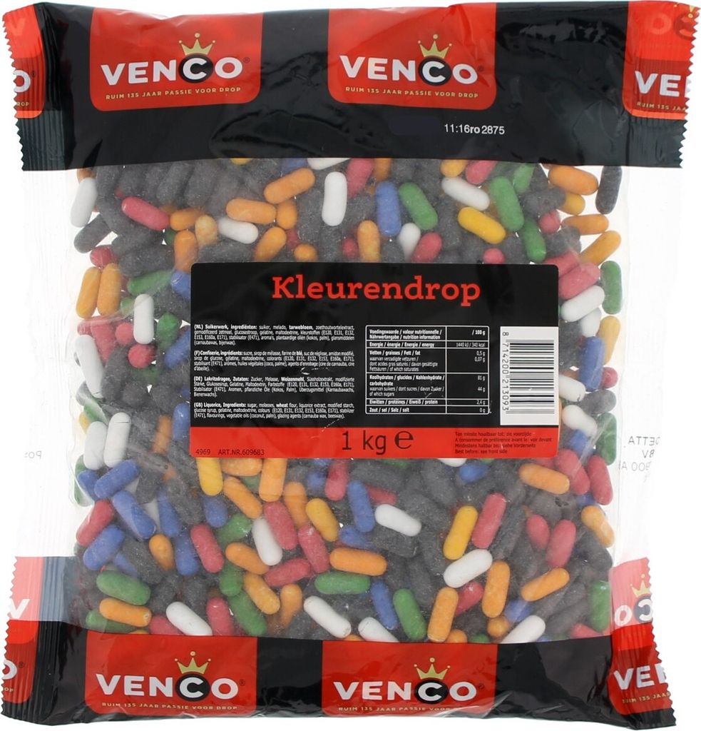 Venco Farbtropfen 1 Kilo Lakritz Produktbild 
