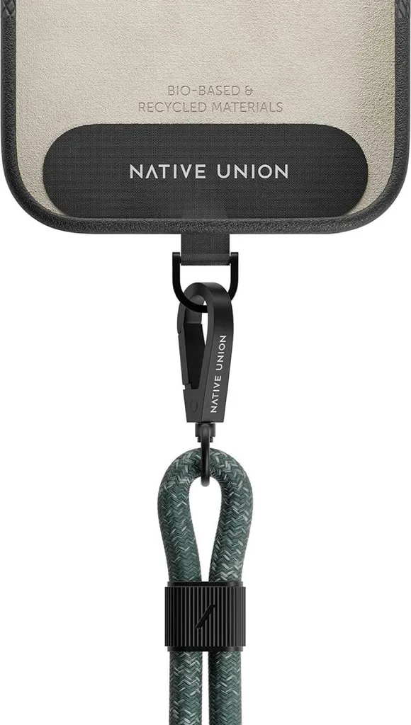 Native Union Dragonne Universelle en Polyester Vert pour Smartphone - 2