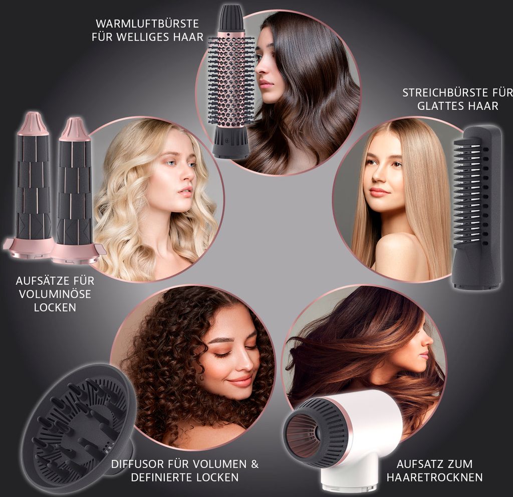 MY BEAUTY STYLER 7-teiliges Set, Hairstylings wie vom Profi Produktbild 4