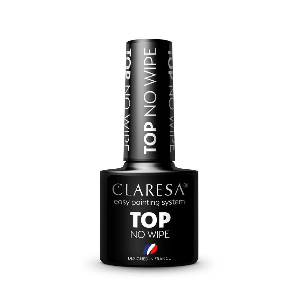 Claresa No Wipe Top Coat per smalti ibridi 5ml Immagine del prodotto 