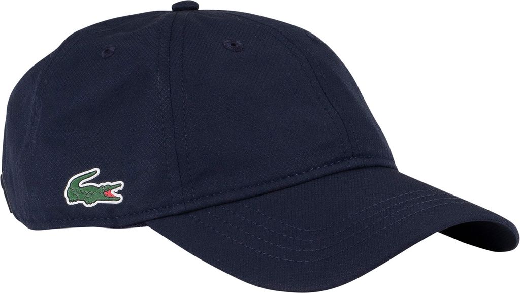 Lacoste Logo-Baseballmütze, Blau One Size Produktbild 