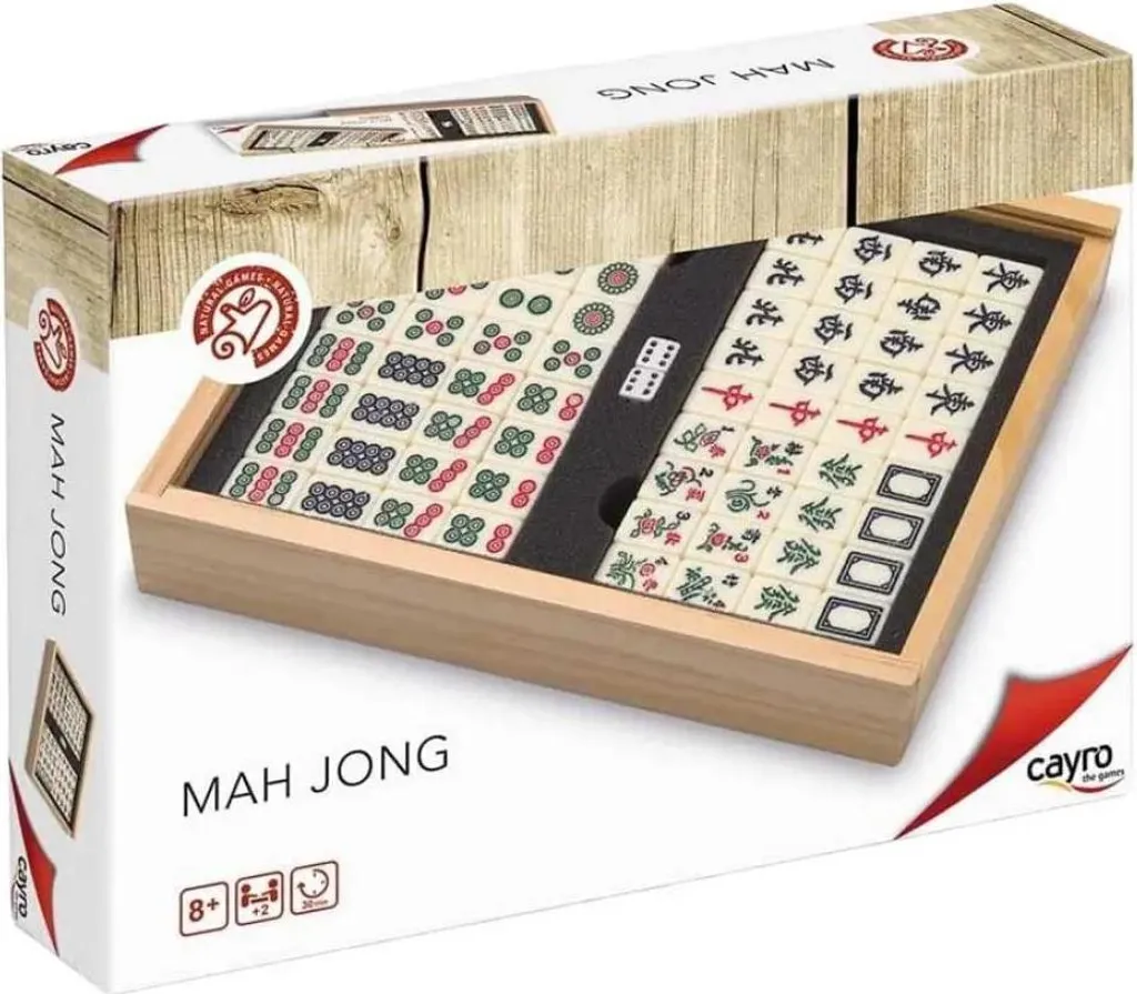Mah Jong Cayro : Coffret de rangement solide contre la perte de tuiles
