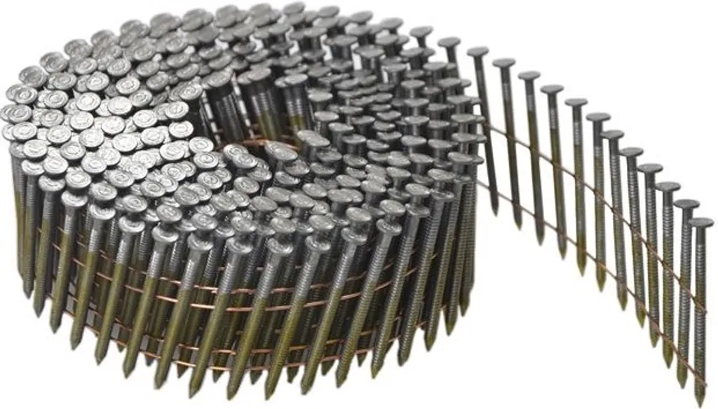 Clous annelés galvanisés en rubans 2.03-45mm pour cloueur pneumatique