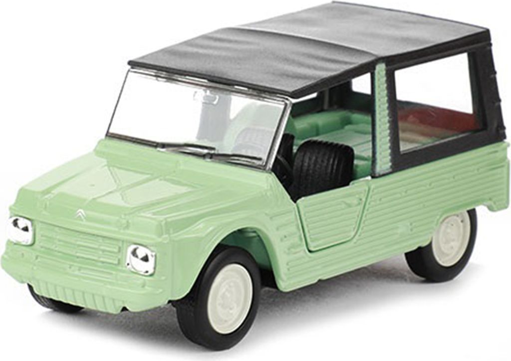 CITROEN MEHARI 1968 Modellauto 11cm aus Metall Modell Auto Spielzeugauto WELLY Kinder Spielzeug Geschenk 18 (Grün)