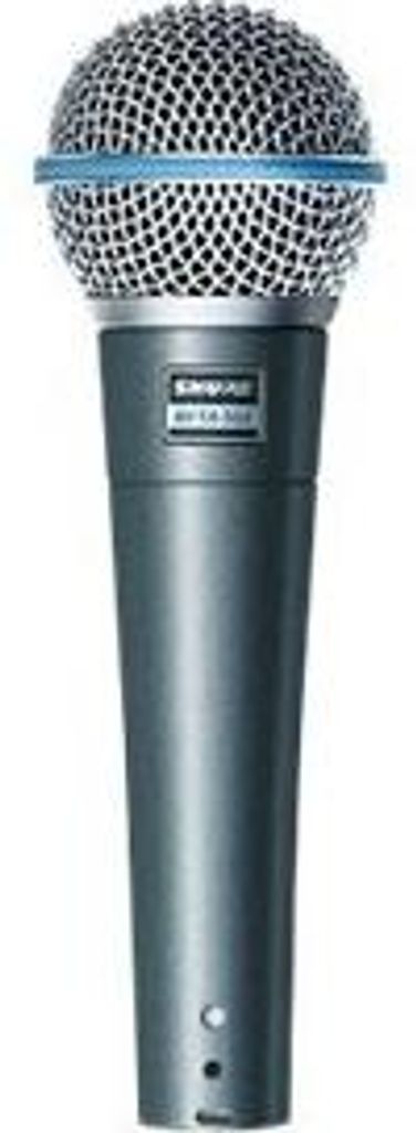 Shure Beta 58A - Microfoon - zilverblauw Productafbeelding 