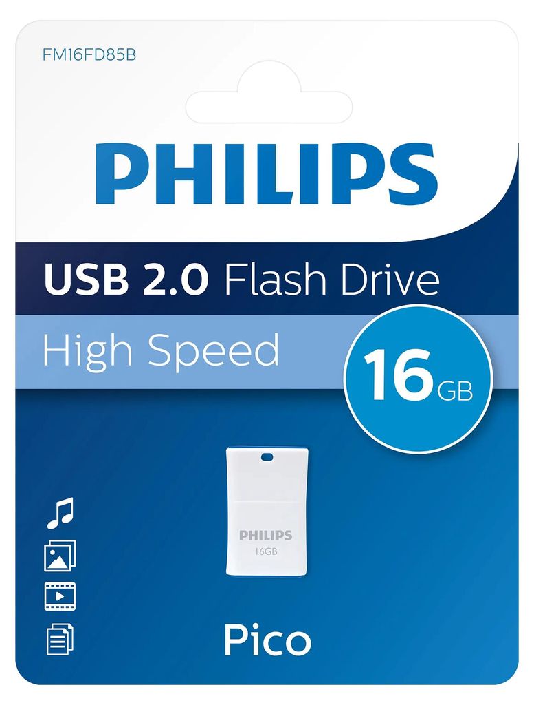 Philips FM16FD85B Pico Edition 2.0 - Unità flash USB - 16 Immagine del prodotto 