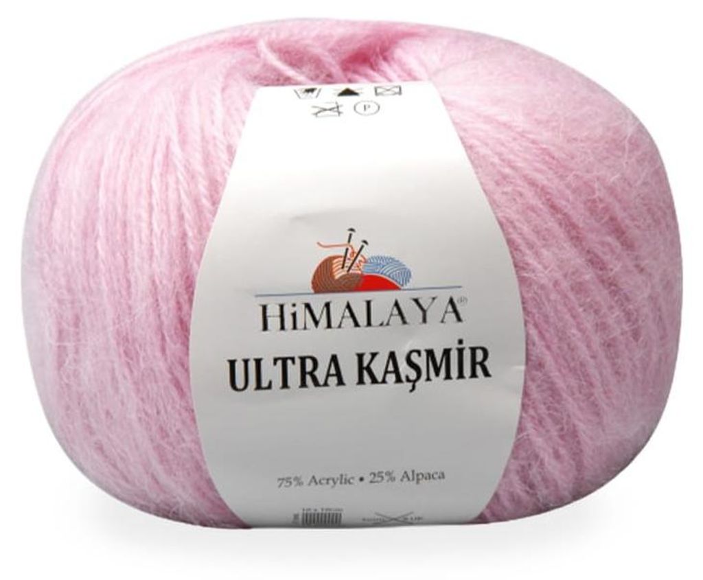 Vlna Himalaya Ultra Kasmír 802, barva růžová - pro pletení Obrázek produktu 