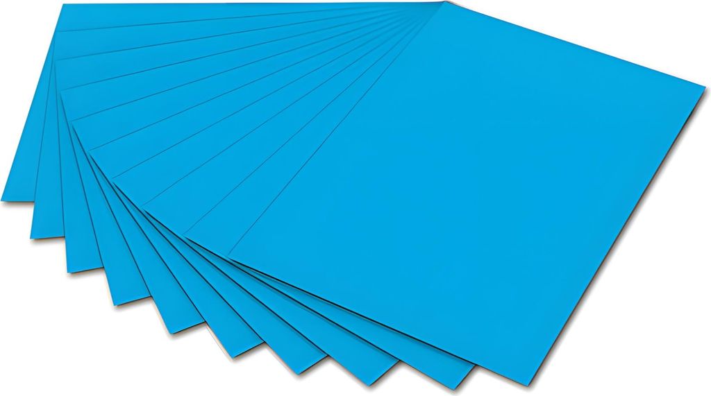 Folia Paper - Fotokarton Folia 2Z 50x70cm 300gr Nr33 Baby Blue | 10 Stück