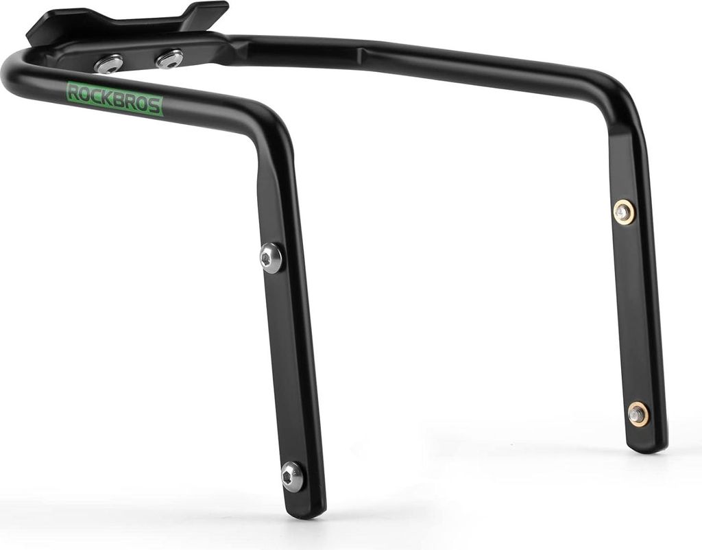 Fahrrad Satteltaschen Stabilizer Anti-Schütteln Unterstützung Halter - Wasserdichter Aluminium Wasserflaschen Halter Schwarz