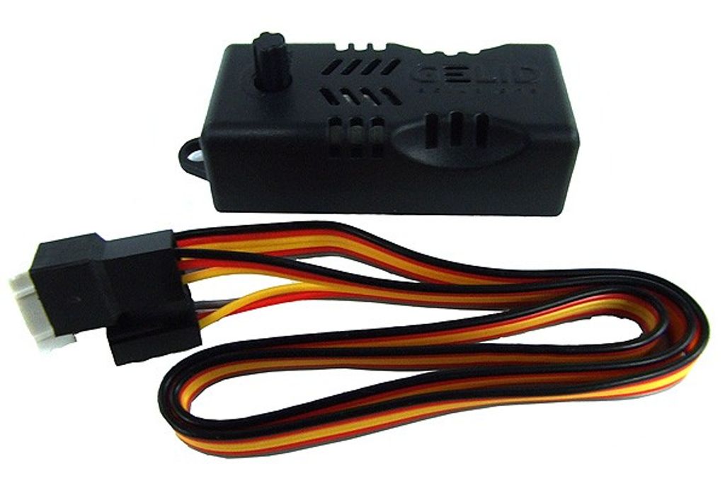 Gelid Solutions Fan Speed Control, Schwarz, 12 V, 5 V, 700 Produktbild 