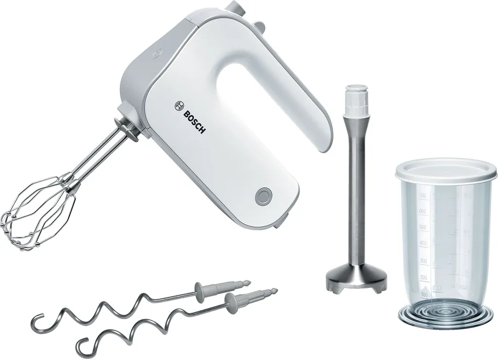 Batteur Bosch MFQ4070 blanc 500W technologie silencieuse Styline