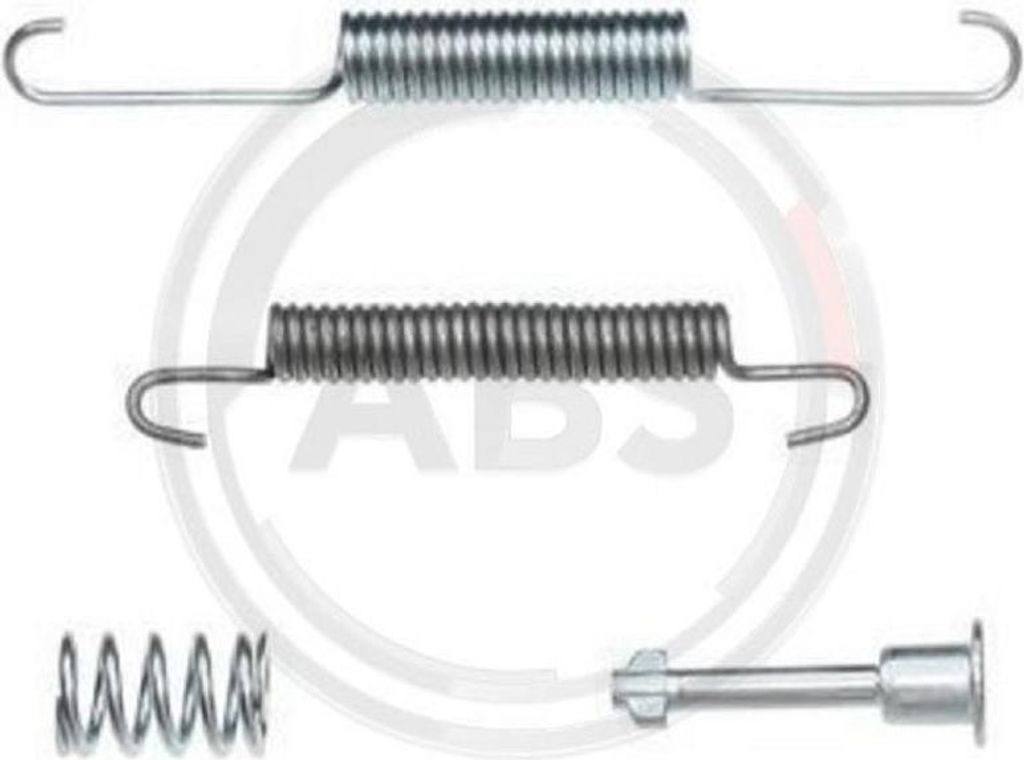 Zubehörsatz Feststellbremsbacken Ø 185 mm A.B.S. für u.a. JAGUAR XJ