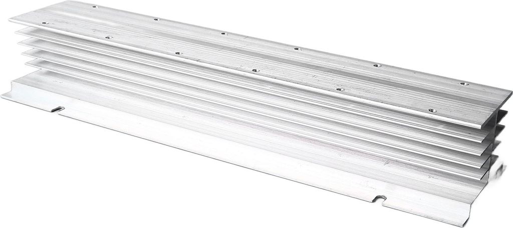 Kühlkörper für Halbleiterrelais, einphasig, SSR-Kühlkörper, Aluminiumzubehör zur Kühlung