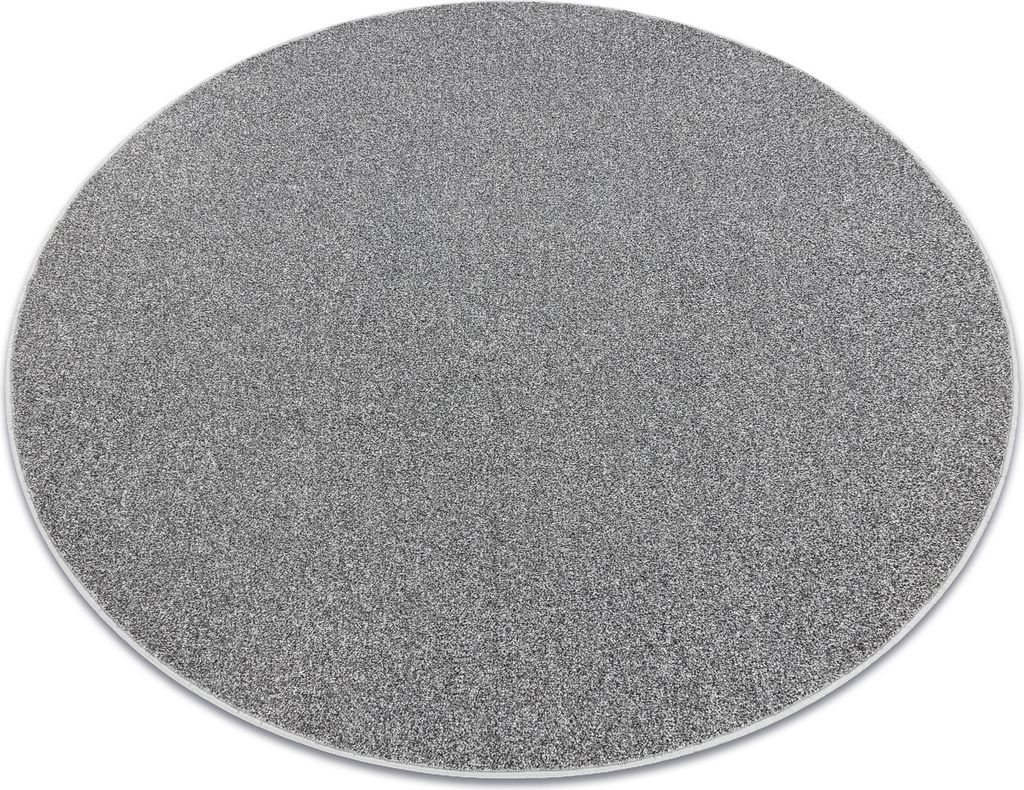 Teppich rund MOORLAND grau Grau rund 100 cm
