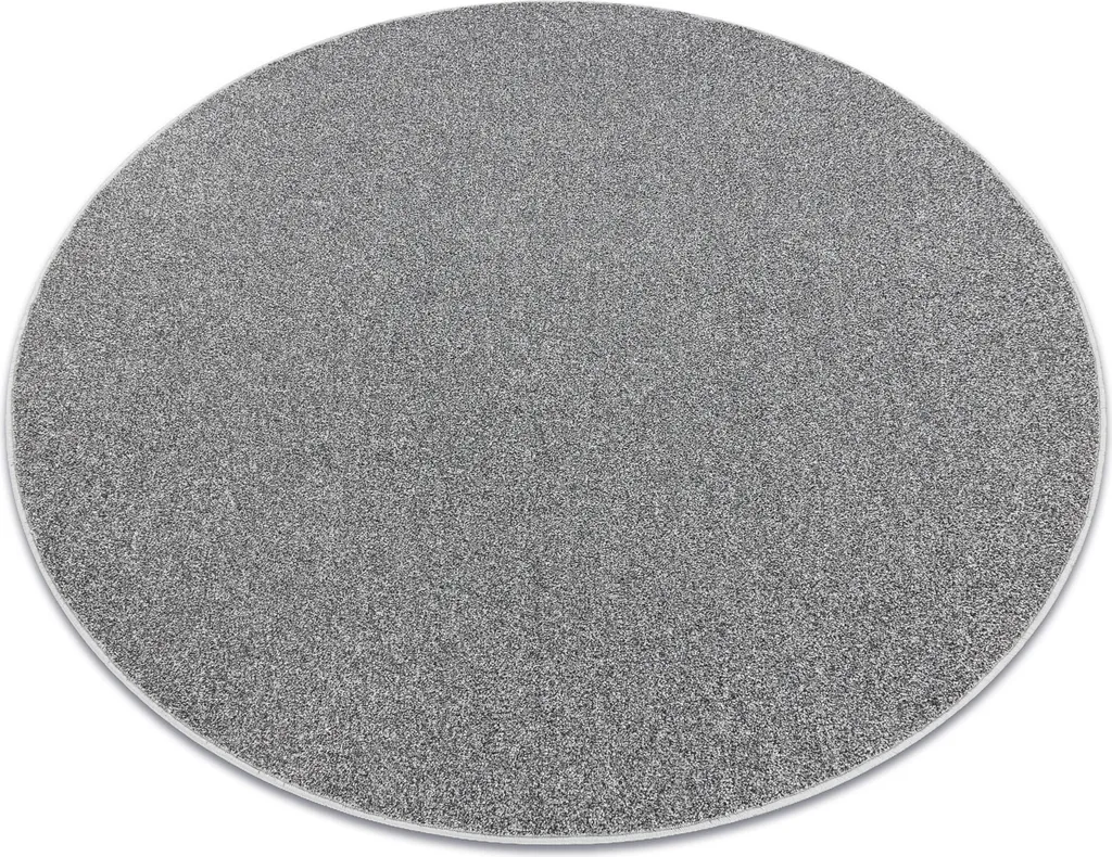 Tapis cercle Moorland gris 100 cm - Tapis de salon rond moderne chic