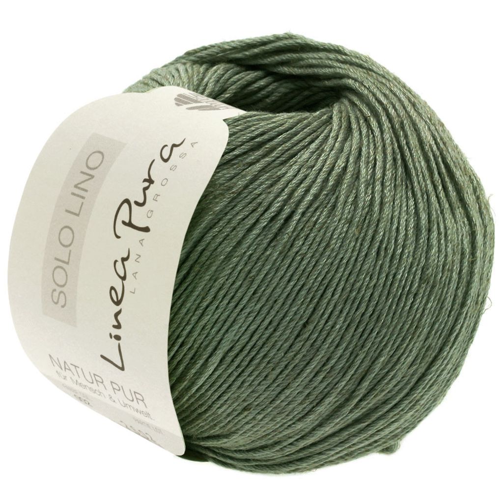 Lana Grossa SOLO LINO Linea Pura 50 g nachhaltiges Produktbild 