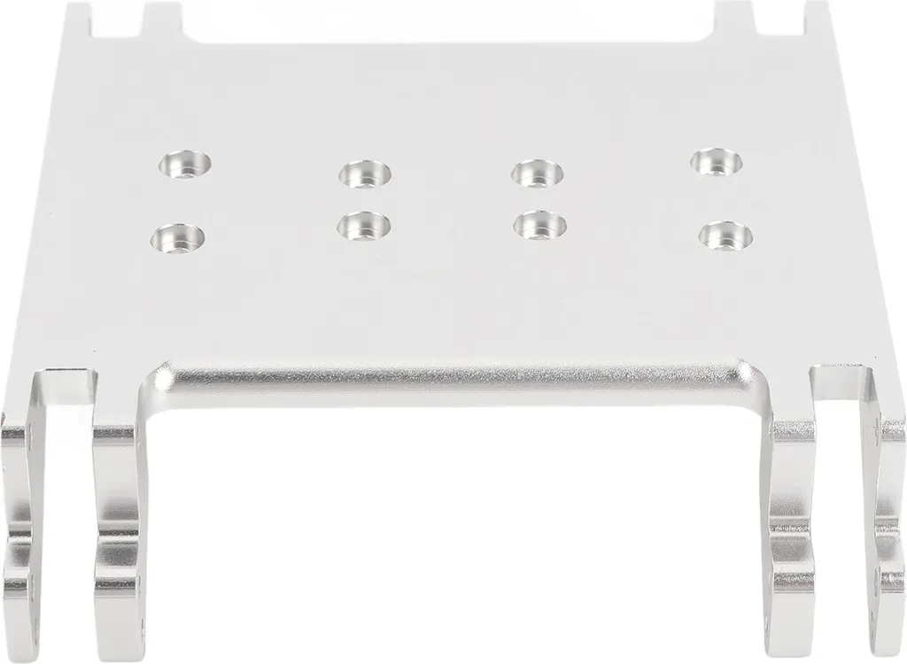 Châssis plaque de protection RC pour transmission multi-trous Argent
